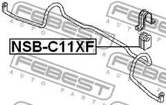 Фото NSBC11XF Подвеска FEBEST {forloop.counter}}