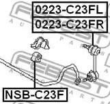 Фото NSBC23F Подвеска FEBEST {forloop.counter}}