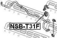 Фото NSBT31F Подвеска FEBEST {forloop.counter}}