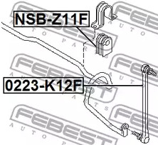 Фото NSBZ11F Подвеска FEBEST {forloop.counter}}