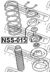 Фото NSS015 Подвеска FEBEST {forloop.counter}}