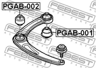 Фото PGAB001 Подвеска FEBEST {forloop.counter}}