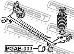 Фото PGAB003 Подвеска FEBEST {forloop.counter}}