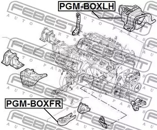 Фото PGMBOXLH Подвеска FEBEST {forloop.counter}}