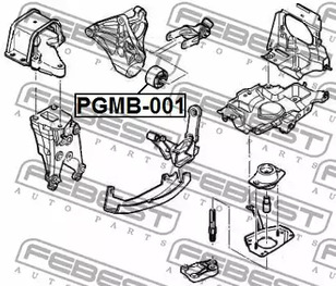 Фото PGMB001 Подвеска FEBEST {forloop.counter}}