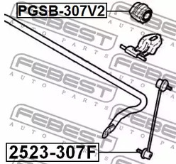 Фото PGSB307FV2 Втулка FEBEST {forloop.counter}}