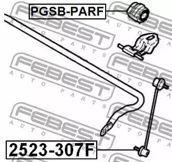 Фото PGSBPARF Подвеска FEBEST {forloop.counter}}