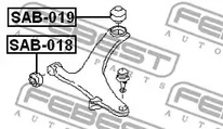 Фото SAB019 Подвеска FEBEST {forloop.counter}}