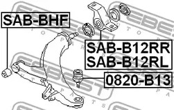 Фото SABB12RR Подвеска FEBEST {forloop.counter}}