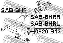 Фото SABBHF Подвеска FEBEST {forloop.counter}}