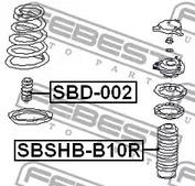 Фото SBD002 Амортизатор FEBEST {forloop.counter}}
