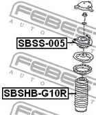 Фото SBSS005 Подвеска FEBEST {forloop.counter}}