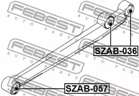 Фото SZAB036 Подвеска FEBEST {forloop.counter}}