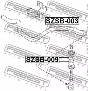 Фото SZSB003 Подвеска FEBEST {forloop.counter}}