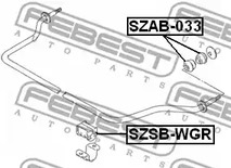 Фото SZSBWGR Подвеска FEBEST {forloop.counter}}