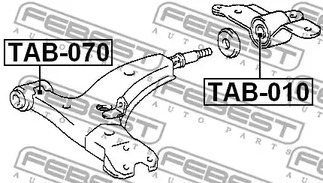 Фото TAB010 Подвеска FEBEST {forloop.counter}}