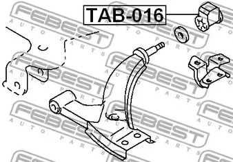 Фото TAB016 Подвеска FEBEST {forloop.counter}}