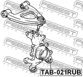 Фото TAB021RUB Втулка FEBEST {forloop.counter}}