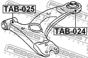 Фото TAB024 Подвеска FEBEST {forloop.counter}}