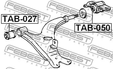 Фото TAB027 Подвеска FEBEST {forloop.counter}}