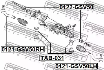 Фото TAB031 Подвеска FEBEST {forloop.counter}}