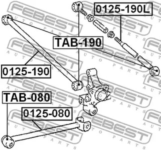 Фото TAB080 Подвеска FEBEST {forloop.counter}}