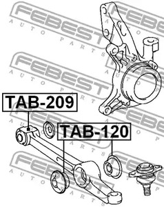 Фото TAB120 Подвеска FEBEST {forloop.counter}}