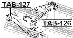 Фото TAB127 Подвеска FEBEST {forloop.counter}}