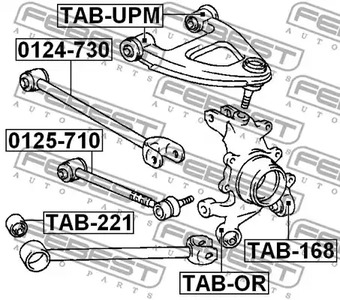 Фото TAB221 Подвеска FEBEST {forloop.counter}}