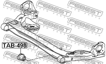 Фото TAB498 Подвеска FEBEST {forloop.counter}}