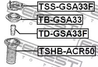 Фото TBGSA33 Подшипник FEBEST {forloop.counter}}