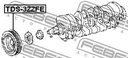 Фото TDS3ZZFE Ременный шкив FEBEST {forloop.counter}}