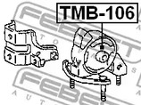 Фото TMB106 Подвеска FEBEST {forloop.counter}}