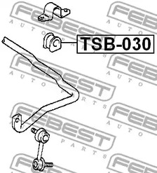 Фото TSB030 Подвеска FEBEST {forloop.counter}}