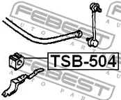 Фото TSB504 Подвеска FEBEST {forloop.counter}}