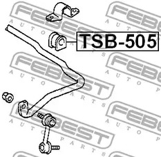 Фото TSB505 Подвеска FEBEST {forloop.counter}}