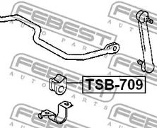 Фото TSB709 Подвеска FEBEST {forloop.counter}}