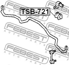 Фото TSB721 Подвеска FEBEST {forloop.counter}}