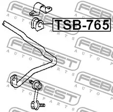 Фото TSB765 Подвеска FEBEST {forloop.counter}}