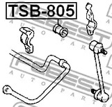 Фото TSB805 Подвеска FEBEST {forloop.counter}}