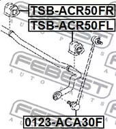 Фото TSBACR50FL Подвеска FEBEST {forloop.counter}}