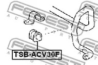 Фото TSBACV30F Подвеска FEBEST {forloop.counter}}