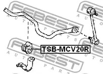 Фото TSBMCV20R Подвеска FEBEST {forloop.counter}}