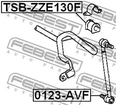 Фото TSBZZE130F Подвеска FEBEST {forloop.counter}}