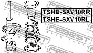 Фото TSHBSXV10RL Защитный колпак / пыльник FEBEST {forloop.counter}}