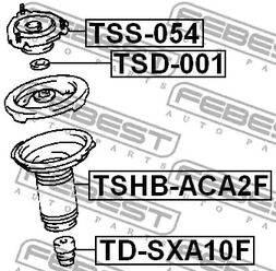 Фото TSS054 Подвеска FEBEST {forloop.counter}}