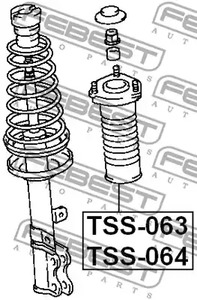 Фото TSS064 Подвеска FEBEST {forloop.counter}}