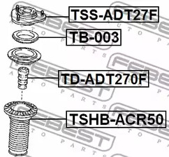 Фото TSSADT27F Подвеска FEBEST {forloop.counter}}