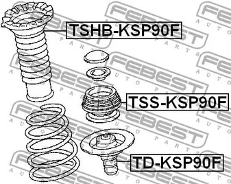 Фото TSSKSP90F Подвеска FEBEST {forloop.counter}}