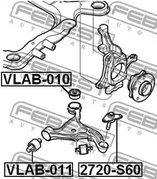 Фото VLAB011 Подвеска FEBEST {forloop.counter}}